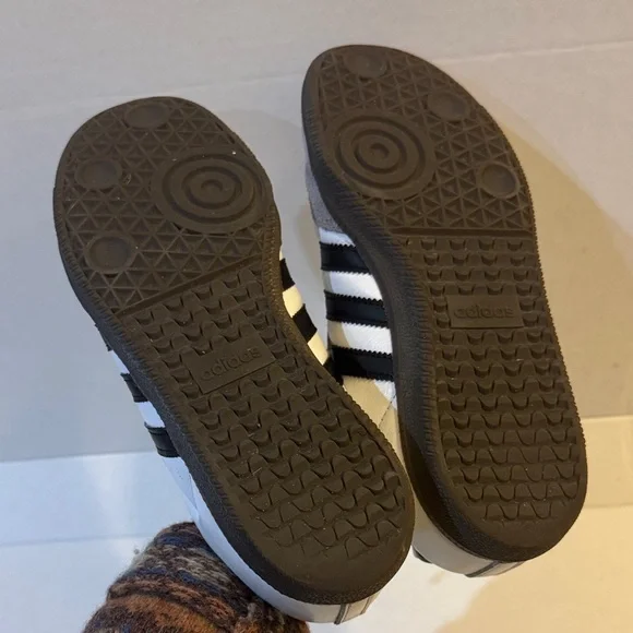 Adidas Samba OG Sneaker Cloud White / Core Black / Gum Size 7.5 - Picture 9 of 14